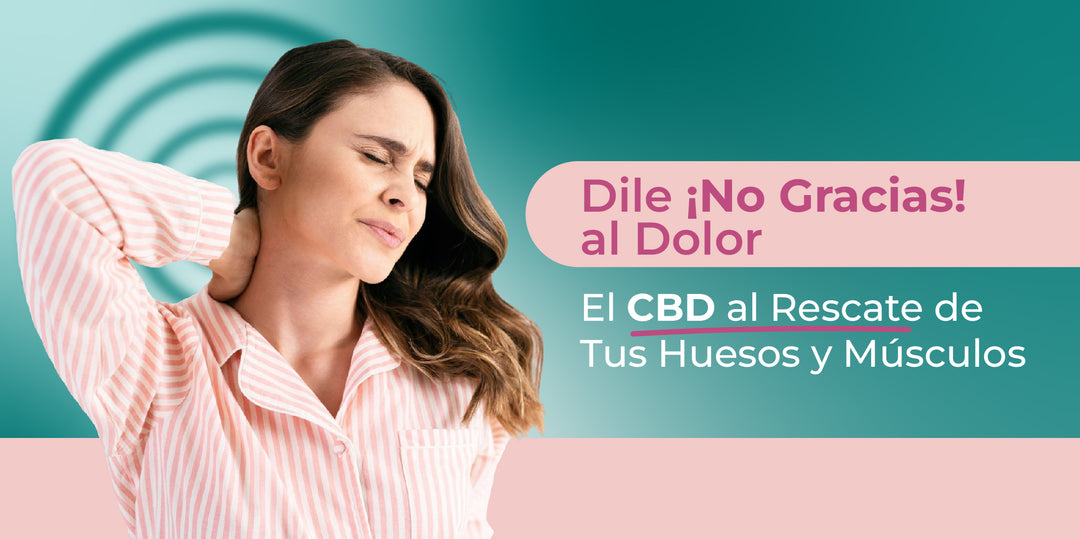 Dile ¡No Gracias! al Dolor: El CBD al Rescate de Tus Huesos y Músculos