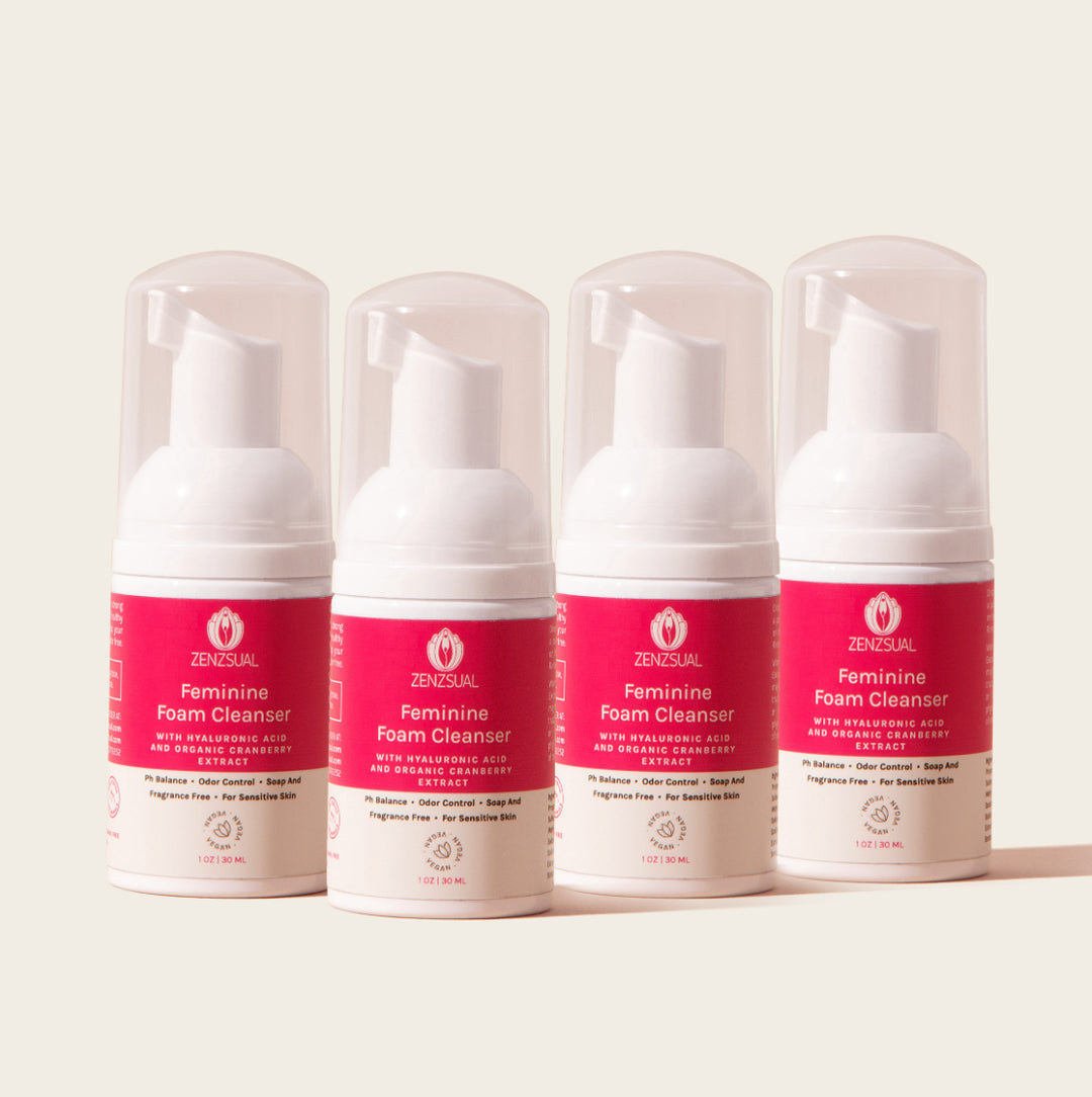 Paq. 4 x Espuma Limpiadora Femenina Travel Size-Zenzsual