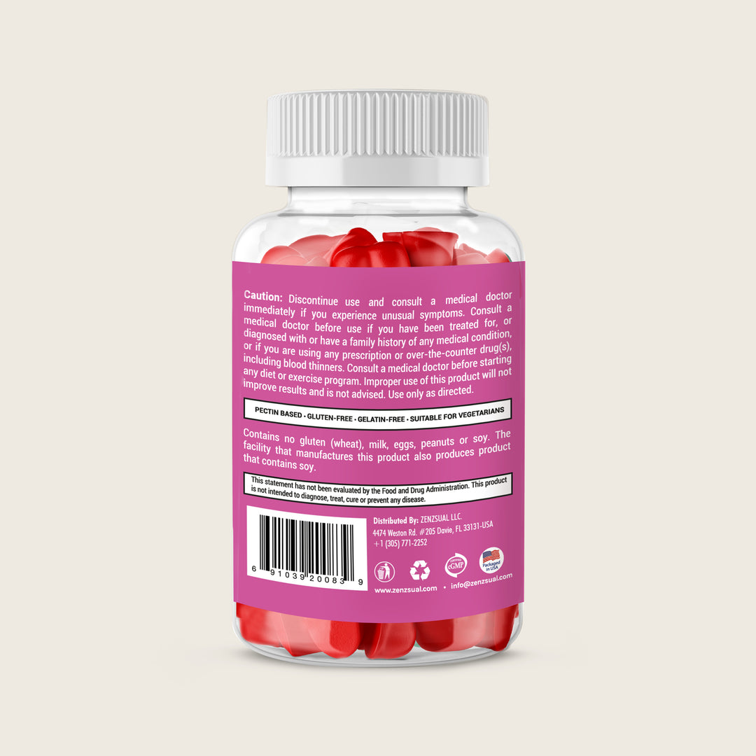 🎁 Hair, Skin & Nails Gummies - Vegan -  Zenzsual