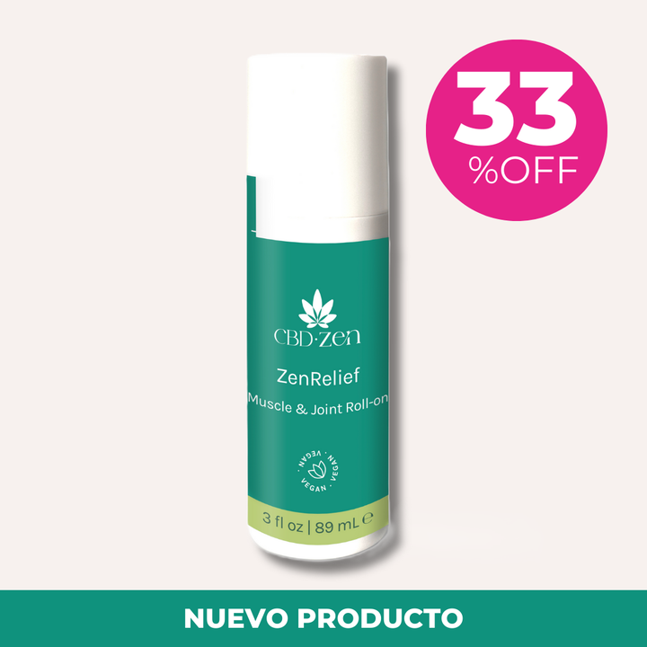 ZenRelief Roll On - Alivio Rápido y Natural para el Dolor